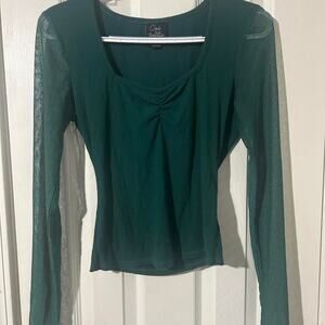 Oak trellis hunter green